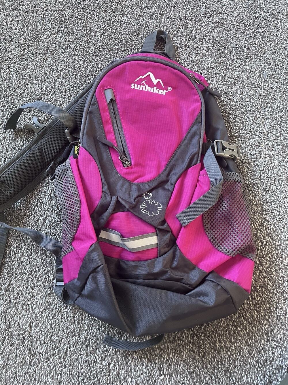 Sunhiker Backpack Outdoor and All Weather Series Pink and Black